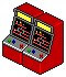 arcade machine icon/pixelart