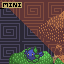Mini's on a tree icon/pixelart