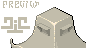 Pagoda(Dagoba) Modernized icon/pixelart