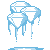 Melting Diamonds icon/pixelart