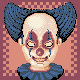 The CLown icon/pixelart