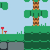 Palm icon/pixelart