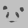 Panda icon/pixelart