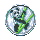 Panda-monium icon/pixelart