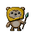 Pixel Dailies - 09.01.15 - Ewok icon/pixelart