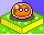 orange bolb exp icon/pixelart