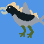 Penguinosaur icon/pixelart