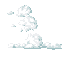 Clouds icon/pixelart