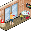 PF fan's balcony icon/pixelart
