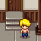 house + character icon/pixelart
