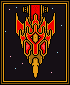 Galactic phoenix icon/pixelart