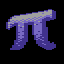 Super Pi Day icon/pixelart