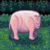Pigphant icon/pixelart