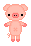 Pig icon/pixelart