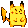 electric mouse icon/pixelart