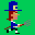 Pilgrim Pitchfork Powerup icon/pixelart