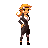 Pilot Woman (Animation) icon/pixelart