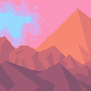 She's Working at the Pyramid Tonight icon/pixelart