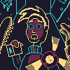 Urbex go wrong icon/pixelart