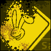 Rabbit Roadsign! icon/pixelart