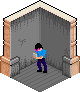 The homesweet corner. icon/pixelart