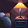 A cozy bed to sleep in icon/pixelart