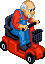Agism in Gaming  icon/pixelart