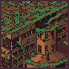 Infected factory icon/pixelart