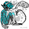 alone. icon/pixelart