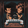 [doodle] i heart you icon/pixelart
