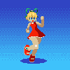 Megaman's Roll icon/pixelart