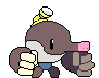Dorian the Mole icon/pixelart