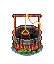 Tree and Well icon/pixelart