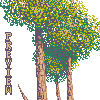 Yet another pixel art tree icon/pixelart