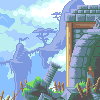 Aether Sky Isles icon/pixelart