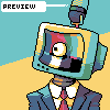 Booleans icon/pixelart