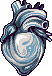Steel Heart icon/pixelart