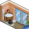 Patio Hottub icon/pixelart