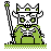 Skeleton King icon/pixelart