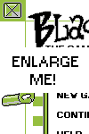 Black Hole Title Mock-up icon/pixelart
