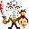 Hes back, the man behind the mask icon/pixelart