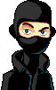 Ninja icon/pixelart