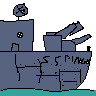 Penguin Carrier Torpeding icon/pixelart