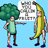 Vege & Fruit icon/pixelart