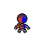 Red-Blue Doll icon/pixelart