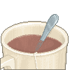 cup of tea icon/pixelart
