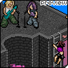 Dizzy Nightclub icon/pixelart