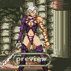 Daddy's little girl: Ivy and Cervantes icon/pixelart