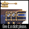 Blauer Mondwald icon/pixelart