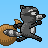 Raccoon Mockup icon/pixelart